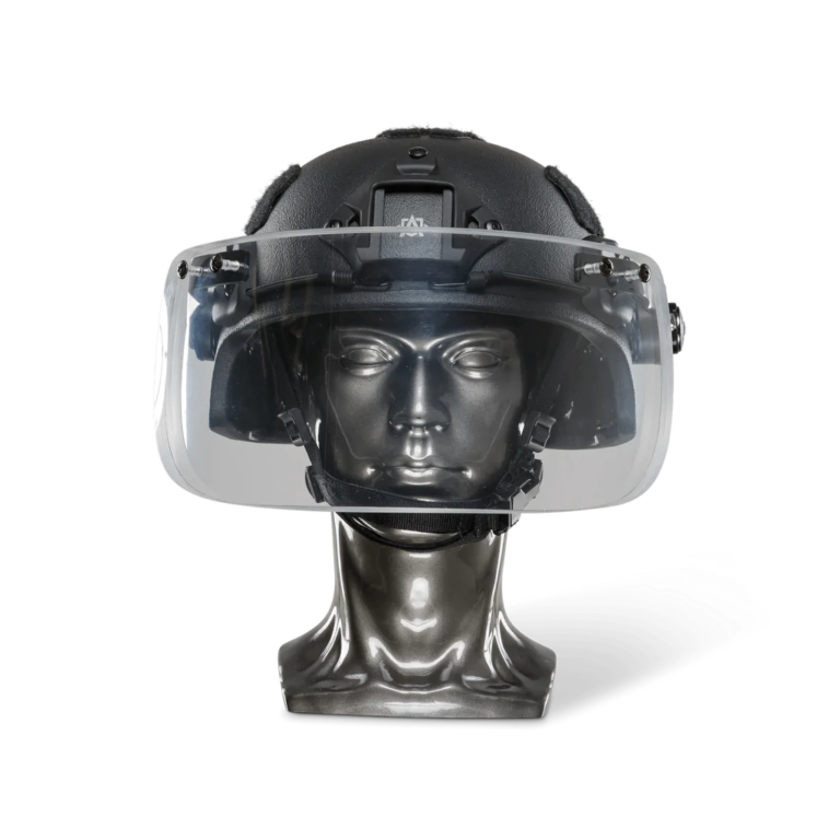 Ballistic Helmet With Face Shield