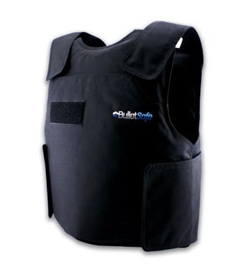 Black 4XL Bulletsafe bulletproof vest