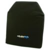Black body armor panel for bulletproof backpack