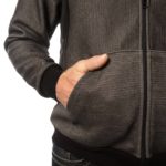 hand inside a SWX stab proof hoodie