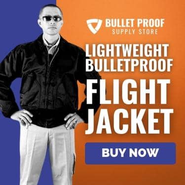 Lightweight Bulletproof Flight Jacket – Level IIIA