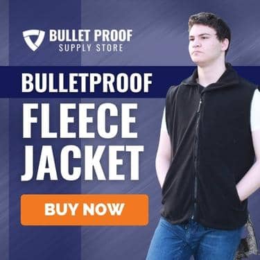 Bulletproof Fleece Jacket Level IIIA Protection
