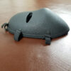 Black NIJ Level IIIA+ Full Face Bulletproof Mask side view