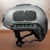 Black NIJ Level IIIA+ FAST Style High Cut Ballistic Helmet side view