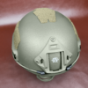 Green NIJ Level IIIA+ FAST Style High Cut Ballistic Helmet front view