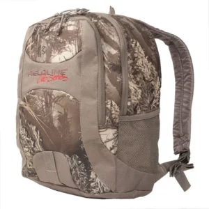 Realtree camo Bulletproof Fieldline Pro Series Matador Hunting Backpack side view
