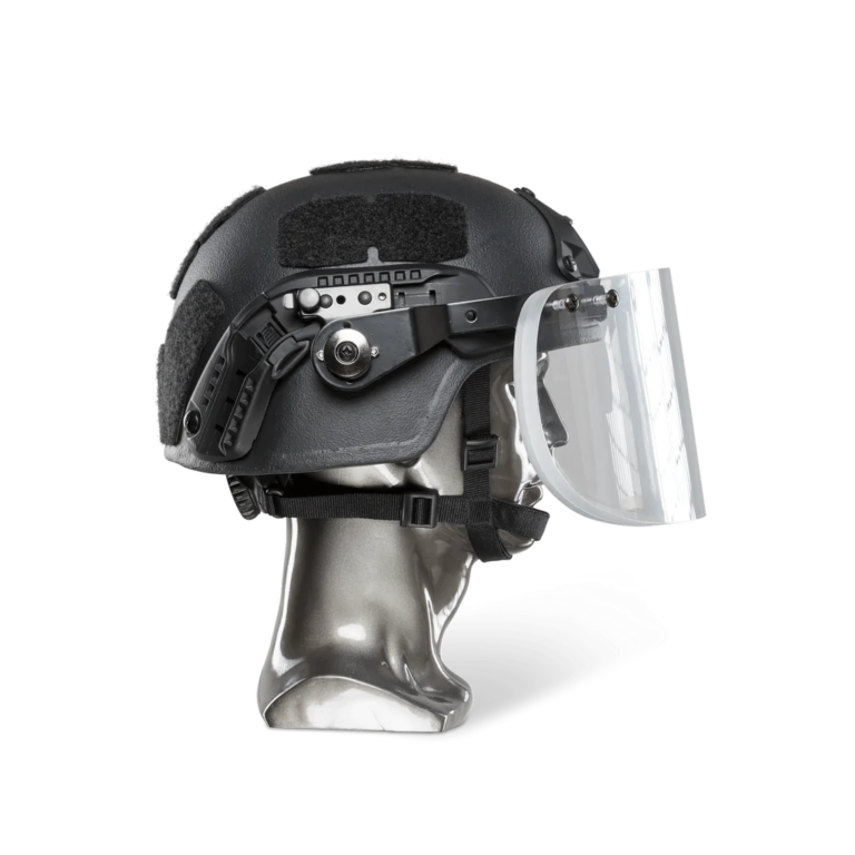 Ballistic Helmet with Face Shield