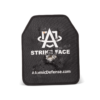 AR-15 & AK-47 Rifle Protection NIJ Level III+ Body Armor Plate with bullet shots front view