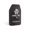 AR-15 & AK-47 Rifle Protection NIJ Level III+ Body Armor Plate with bullet shots side view