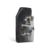 Wrecked ESAPI/XSAPI NIJ Level IV Body Armor Plate side view