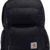 Black Bulletproof Carhartt Legacy Standard Work Backpack front view
