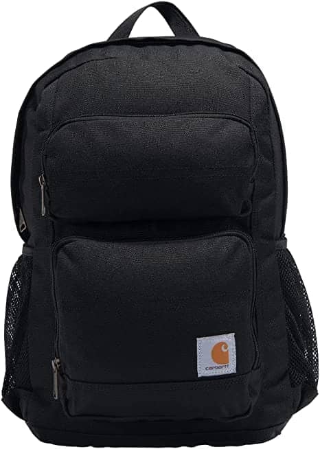 Black Bulletproof Carhartt Legacy Standard Work Backpack front view