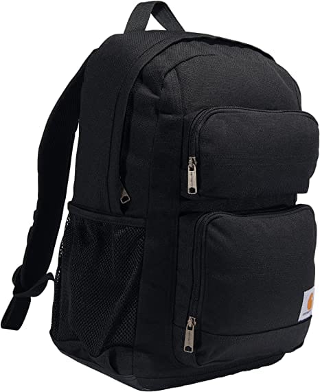 Black Bulletproof Carhartt Legacy Standard Work Backpack side view