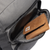Gray Bulletproof Carhartt Legacy Standard Work Backpack with open small front pocket