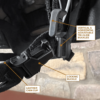 NIJ Level IIIA+ MICH/ACH Ballistic Helmet strap parts