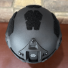 Black NIJ Level IIIA+ MICH/ACH Ballistic Helmet top view
