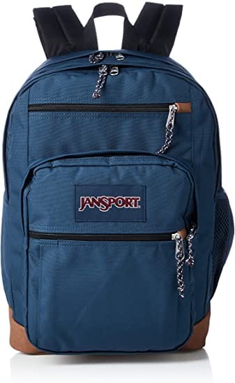 Navy JanSport Bulletproof Backpack front view