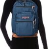 Girl Navy JanSport Bulletproof Backpack back fit illustration