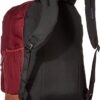 Russet red JanSport Bulletproof Backpack back view