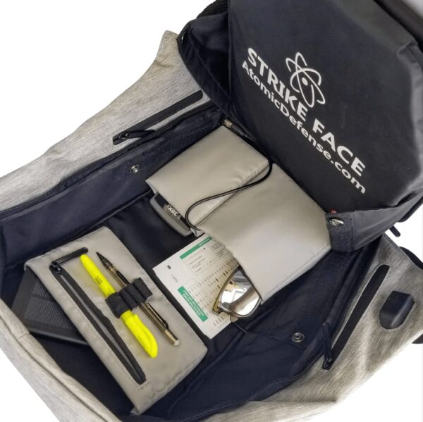 AR-15 & AK-47 Protection Lightweight Bulletproof Backpack inside view