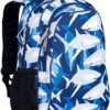 Children's Bulletproof Backpack for School with underwater sharks pattern