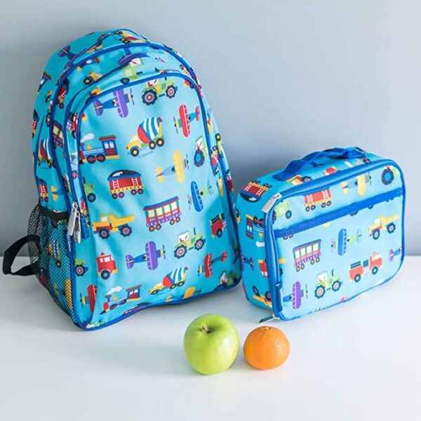 BlueChildren's Bulletproof Backpack for School with lunch gear set
