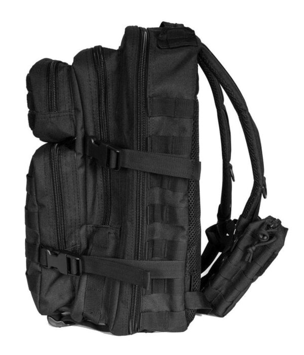 Black Ultimate Assault Pack side view
