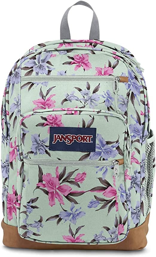 Vintage irises JanSport Bulletproof Backpack front view