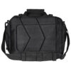 Black Hondo Patrol Bag + Level IIIA Bullet Resistant Armor Panel Insert 11" x 14" back view cushion texture