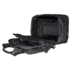 Black Hondo Patrol Bag + Level IIIA Bullet Resistant Armor Panel Insert 11" x 14" inside compartment view