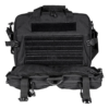 Black Hondo Patrol Bag + Level IIIA Bullet Resistant Armor Panel Insert 11" x 14" inside compartment view