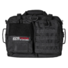 Black Hondo Patrol Bag + Level IIIA Bullet Resistant Armor Panel Insert 11" x 14" front view