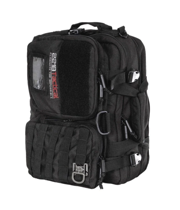 Black Amazing storage with a compact design Ultimate Patrol Bag front view