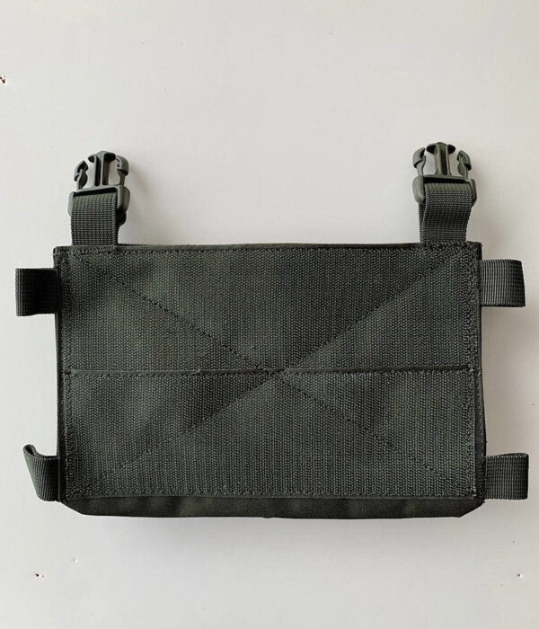 Black Modular Front Panel for QRF Plate Carrier