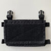 Black Modular Front Panel for QRF Plate Carrier velcro side