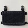 Black Modular Front Panel for QRF Plate Carrier velcro side