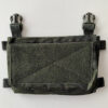 Green Modular Front Panel for QRF Plate Carrier velcro side