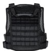 Black 100% breathable Fast-adjustable Phantom Plate Carrier Vest front view