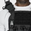 Man wearing Real World Tactical Special Edition Shadow Plate Carrier front close up view