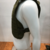 Green Light Weight Carrier Rig Speed Vest side view on a mannequin