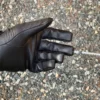 Demo injection of man wearing black Needle Resistant and Touch Screen Capable Hero Gloves 2.0 SL