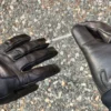 Demo injection of man wearing black Needle Resistant and Touch Screen Capable Hero Gloves 2.0 SL