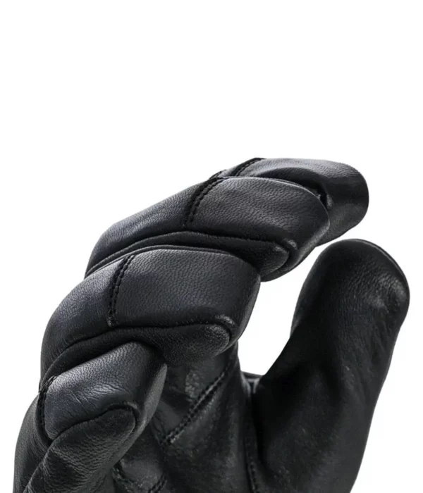 black Needle Resistant and Touch Screen Capable Hero Gloves 2.0 SL close up view