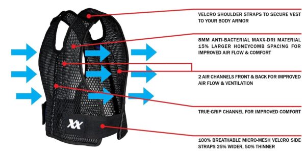 Maxx-Dri Vest 3.0 - Body Armor Ventilation - Image 6