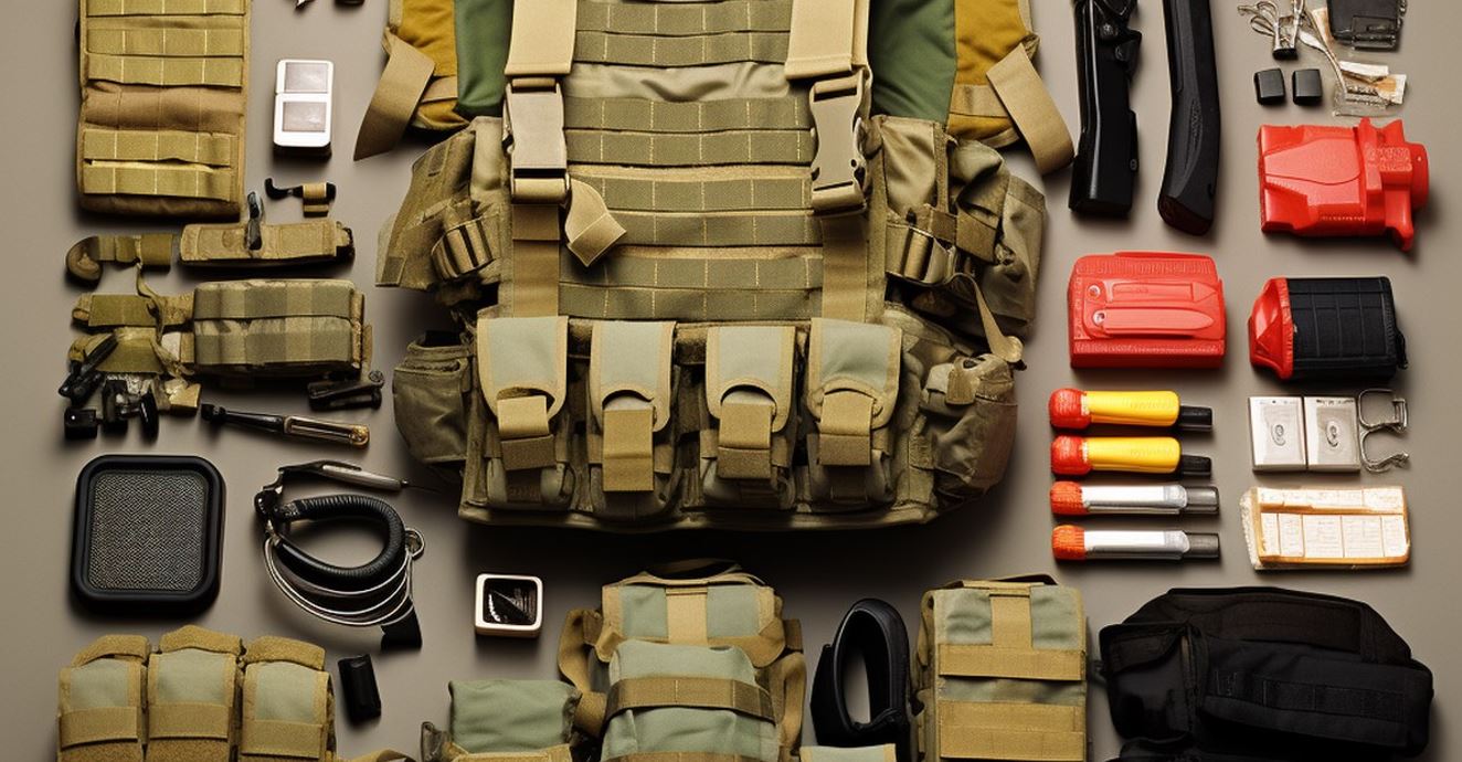 bulletproof vest and other personal military stuff